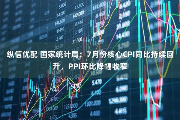 纵信优配 国家统计局：7月份核心CPI同比持续回升，PPI环比降幅收窄